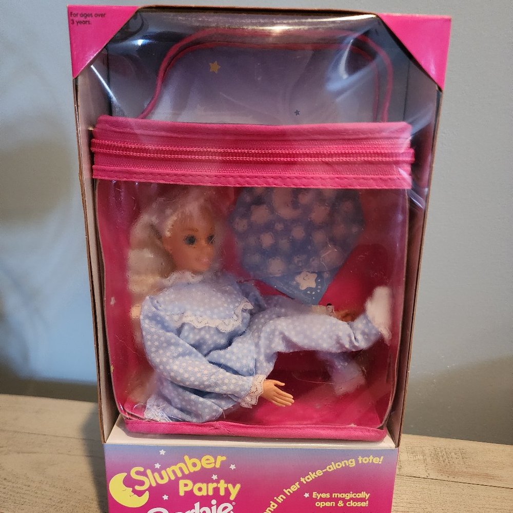 Vintage 1994 Slumber Party Barbie NIB